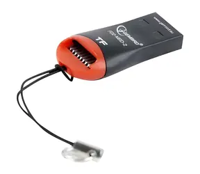 C-tech UCR-01 schwarz / Kartenleser / USB-A / microSD / 32 GB