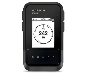 Garmin eTrex Solar / GPS-Wandernavigation / Solar + Li- ION / Multi-GNSS / IPX7 / 1.800 Stunden Akkulaufzeit