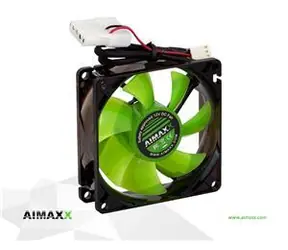 AIMAXX eNVicooler 8 LED GreenWing / Lüfter / 80 mm / grüne LED / 1600 U/min / 3-Pin