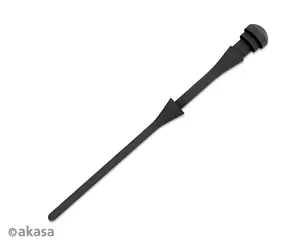 Akasa schwarz / Antivibrationshalterungen für Lüfter / 60 Stück / 73,8 mm