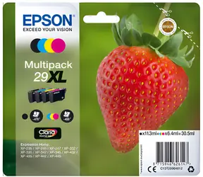 Epson Multipack 29XL Claria Home / Druckerpatronen-Set / 4 Farben / 30,5 ml