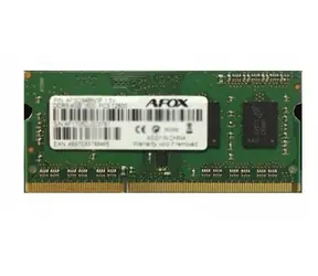AFOX 8 GB (1x8 GB) / SO-DIMM RAM / DDR3 / 1866 MHz / 1,35 V
