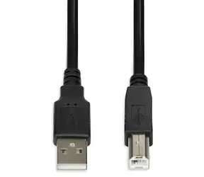 ibox IKU2D schwarz / USB-Kabel / USB 2.0 / USB-A - USB-B / 1,8 m