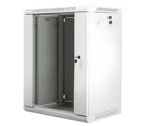Lanberg WF01-6415-10S grau / Wandrack 19" / 15 HE / 600 x 450 mm / 60 kg / flach verpackt