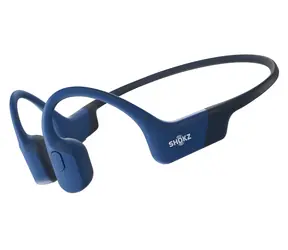 Shokz OpenRun blau / Bluetooth-Kopfhörer / vor den Ohren / IP67 / BONE der 8. Generation