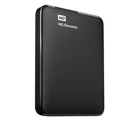 WD 2 TB schwarze tragbare Festplatte / 2,5" / USB 3.0