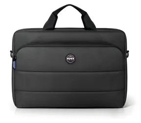 PORT DESIGNS Portland II Eco schwarz / Laptoptasche 17,3" / Gepolstert / Öffnung oben