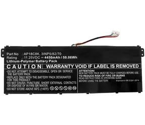 CoreParts Laptop-Akku für Acer / Notebook-Akku / Aspire 5 / Chromebook 314 / Swift 3 / CE