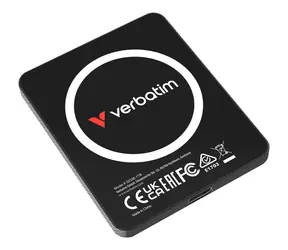 Verbatim SnapBack Ultra Slim SSD 1 TB braun-schwarz / Externe SSD / USB-C 3.2 Gen 2x2 / R: 2050 MB/s / Schreibgeschwindigkeit: 1900 MB/s