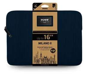 PORT DESIGNS MILANO II ECO 15,6" blau / Hülle für 15,6"-Laptop