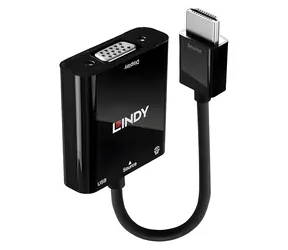 Lindy HDMI zu VGA+Audio / Konverter / HDMI - VGA / 1920×1200 px / 12 Bit