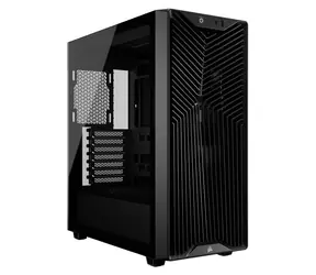 Corsair 3200D RS Performance schwarz / PC-Gehäuse / Midi-Tower / ATX / Seitenwand aus gehärtetem Glas / 3 × 120 mm / USB-C