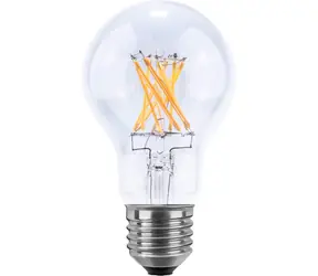SEGULA klare LED-Lampe / E27 / 650 lm / 2700 K / dimmbar