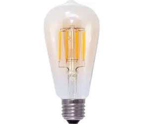 SEGULA LED-Lampe Rustikales Gold / Glühbirne / E27 / 5 W / 1900 K / dimmbar