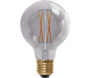 SEGULA LED-Lampe 80 Smokey 5W (22W) Grau / E27 / 220lm / 1900K / dimmbar
