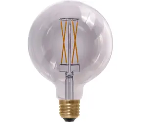 SEGULA LED-Glühbirne 125, Rauchgrau / E27 / 5 W / 220 lm / 1900 K / dimmbar