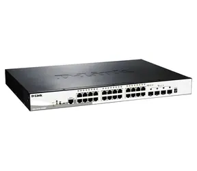 D-Link DGS-1510-28XMP / PoE-Switch / 24x Gigabit / 4X SFP+ 10G / L2/L3 / 370W PoE