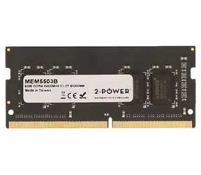 2-Power 8GB / RAM / DDR4 / SO-DIMM / 2400 MHz / CL17 / 1Rx8