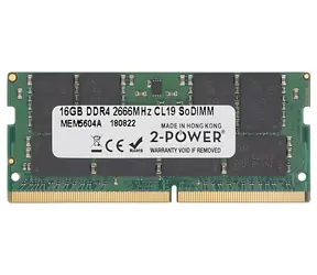 2-Power 16GB DDR4 / SO-DIMM / 2666 MHz / CL19 / Non-ECC / PC4-21300S