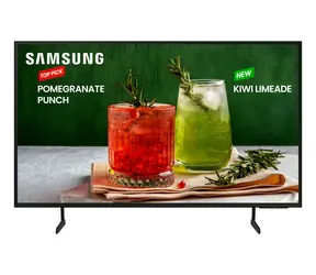 85" Samsung BE85D-H, schwarz / SMART Signage / LED / 4K UHD / HDR10+ / 3x HDMI / Wi-Fi & BT 5.2