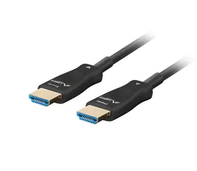 Lanberg HDMI 2.1 AOC 80m / Kabel / 8K 30Hz / schwarz