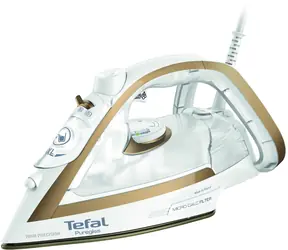 TEFAL FV8042 Puregliss weiß, bronze / Dampfbügeleisen / 3000 W / 50 g/min / AirGlide