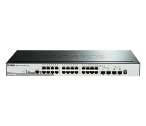 D-Link DGS-1510-28P / PoE-Switch / 24x Gb RJ-45 / 2x SFP / 2x SFP+ / L3 Managed