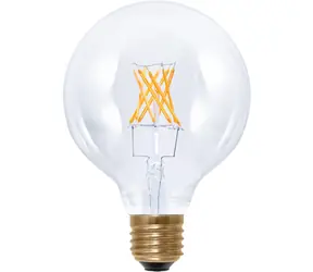 SEGULA LED-Glühbirne 95 5W (35W) klar / E27 / 400lm / 2200K / dimmbar