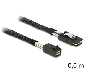 DeLock / SAS-Kabel / Mini SAS HD SFF-8643 / Mini SAS 36-Pin SFF-8087 / 0,5 m