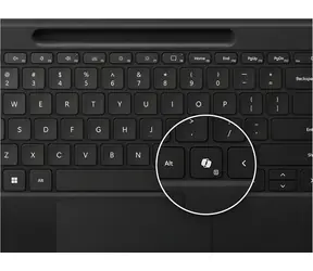 Microsoft Surface Pro Flex-Tastatur schwarz / Tastatur für Surface Pro