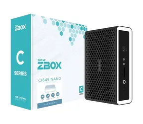 Zotac ZBOX-CI649NANO / Barebone / Intel Core i5-1335U / DDR5 / Intel Iris Xe / Wi-Fi 6 / Thunderbolt 4 / ohne Betriebssystem