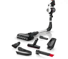 BOSCH BCS711XXL weiß / Akku-Stielstaubsauger / 18 V / 0,3 l / Betriebsdauer bis zu 40 Minuten