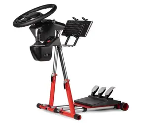 Wheel Stand Pro FARM TRUCK rot / Ständer für Lenkrad und Pedale / mit RGS-Modul / Logitech / Thrustmaster / Fanatec