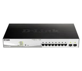 D-Link DGS-1210-10MP / Switch / 8x PoE+ Gigabit / 2x SFP / PoE 130 W / L2 Managed