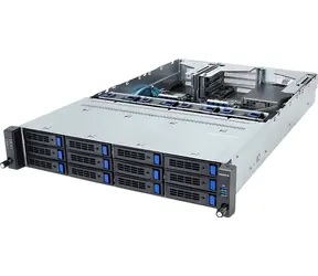 GIGABYTE R263-S30-AAH2 / Server / Rack 2U / 2x Intel Xeon LGA4677 / Intel C741 / 16x DDR5 RDIMM / 12x 3,5" Hot-Swap