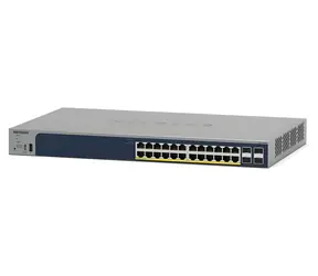 Netgear GS728TPP-300EUS / SMART -Switch / 24x GbE PoE+ / 4X SFP / 380 W / L2/L3/L4