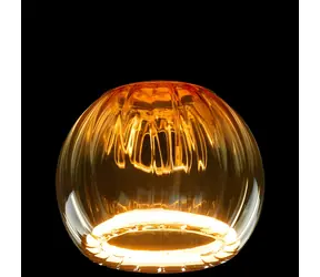 SEGULA LED-Schwebekugel 80 Gerade Gold / Glühbirne / E27 / 4W (24W) / 240 lm / 2200K / dimmbar