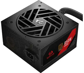Redragon Guard GC-GU02 schwarz-rot / Netzteil / ATX / 650 W / 80PLUS Bronze / nicht modular / PFC aktiv / 120 mm