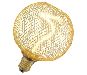 OSRAM LED-Lampe 125 GD / LED-Leuchtmittel / E27 / 3,5 W / 1800 K / 230 V / Dimmbar