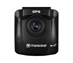 Transcend DrivePro 250 schwarz + Saugnapfhalterung / Autokamera / 2,4"-LCD / QHD / 60 fps / G-Sensor / GPS / WLAN / 64 GB