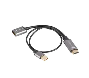 Lanberg Adapter HDMI auf DisplayPort / 4K / 20 cm