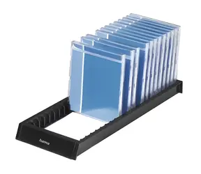 HAMA 22 schwarz / CD-Ständer / 22 Discs / erweiterbar