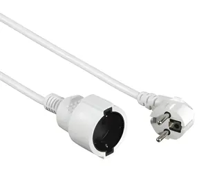 HAMA Professional weißes Verlängerungskabel / 5 m / H05VV-F