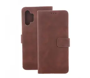 CPA SMART Velvet Samsung Galaxy A36 5G/A37 5G braun / Klapphülle / Kunstleder / Ständer / Kartenfächer