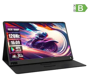 15,6" Zeuslap P15A / Tragbarer Monitor / IPS / FHD 1920 × 1080 / 120 Hz / USB-C / Mini-HDMI