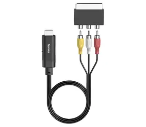 HAMA SCART/Cinch zu HDMI / AV-Konverter / Full HD 1080p