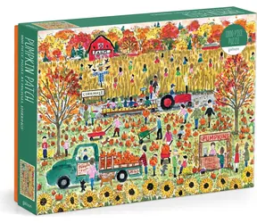 Galison Puzzle Kürbisfeld / 1000 Teile / 68,6 × 50,8 cm