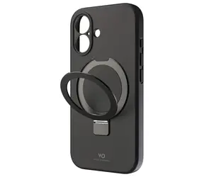 White Diamonds Mag Urban Stand Case schwarz / Schutzhülle für iPhone 16 / MagSafe / Ständer