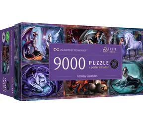 Trefl Puzzle UFT Fantastische Kreaturen / 9000 Teile / 198,6 x 92,8 cm / ab 12 Jahren
