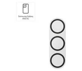 HAMA Cam Protect für Samsung Galaxy A56 5G, transparent / Kameraschutzglas / 9H gehärtetes Glas